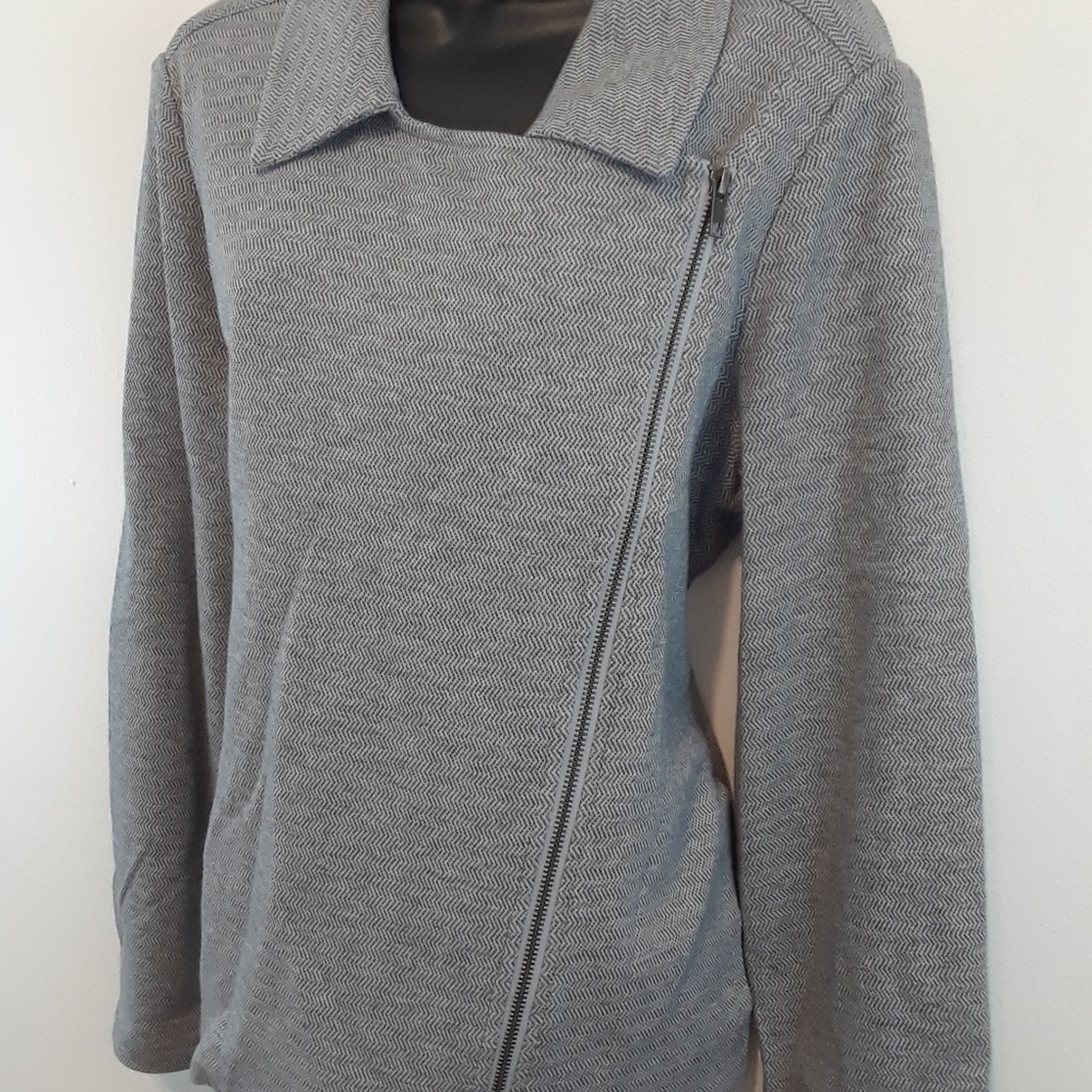 Eileen Fisher Moon moto jacket size XL